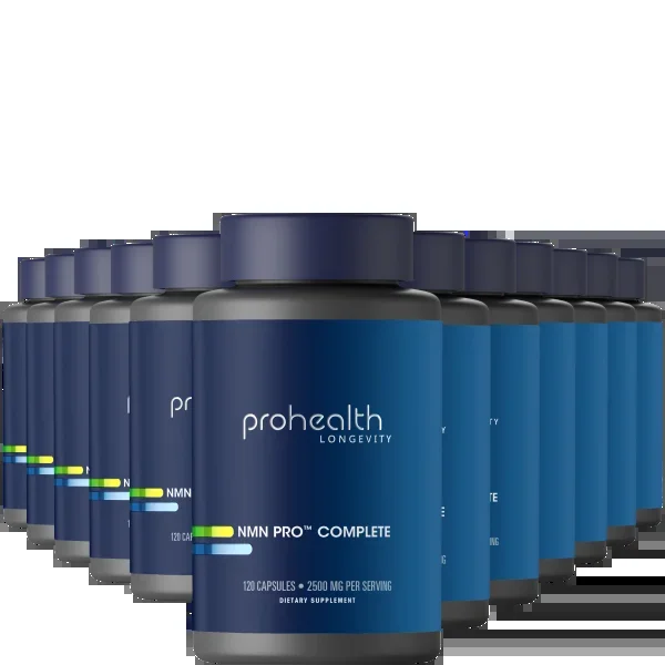 NMN Pro™ Complete Capsules – 120 Capsules – 12-Pack
