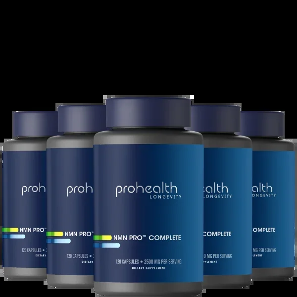 NMN Pro™ Complete Capsules – 120 Capsules – 6-Pack