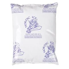 Nordic Ice Refrigerant Gel Pack Nordic Ice 1-1/4 X 5-1/2 X 7-1/2 Inch, 24 oz. For Safe Transport of Food, Pharmaceuticals and Medical Products, 24/CS