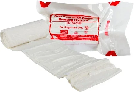 North American Rescue DRESSING, TRAUMA EMERRESPONDERTRAINING ETD 4″ – 30-0145