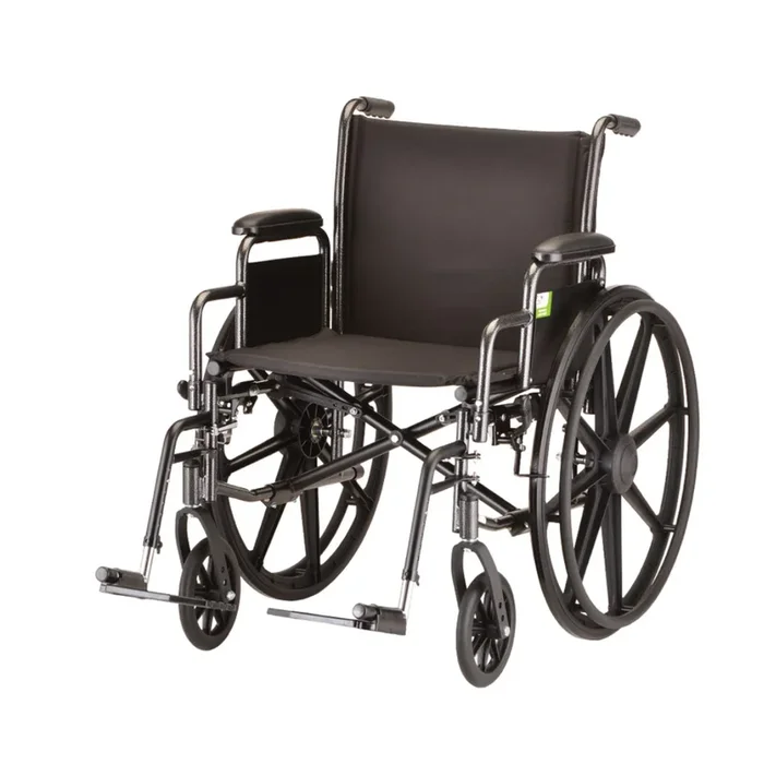 Nova Medical Steel Wheelchair w/ Detachable Desk Arms