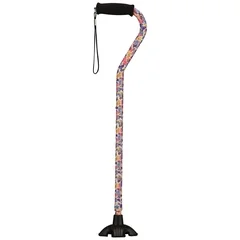 Nova Ortho-Med CANE, SUGAR OFFSET BUTTERFLY (12/CS), 12/CS