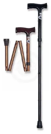 Nova Ortho-Med NOVA Folding Cane Nova Aluminum 33 to 37 Inch Height Bronze – 3010BR