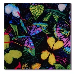 Nova Ortho-Med Offset Cane Nova Aluminum 30 to 39 Inch Height Butterflies Print, 12/CS - Image 2