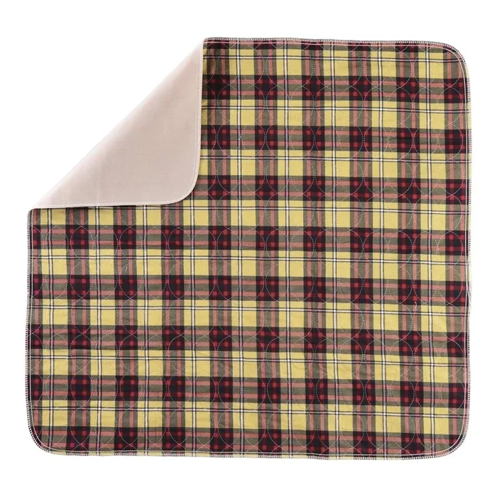 Nova Ortho-Med Reusable Ultra Underpad, Plaid, 32 X 36 Inch