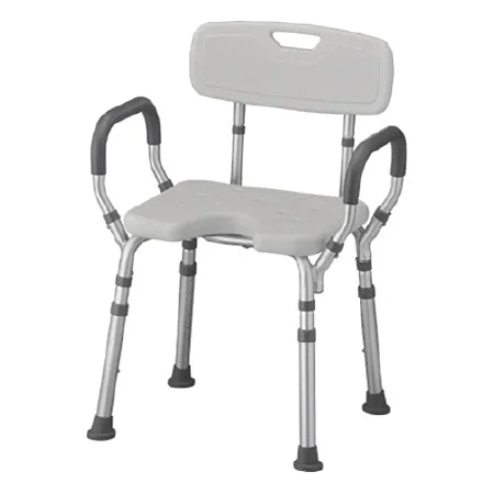 Nova Ortho-Med Seat, Bath W/Arms & U-Shape Cutout 300Lb – 9037