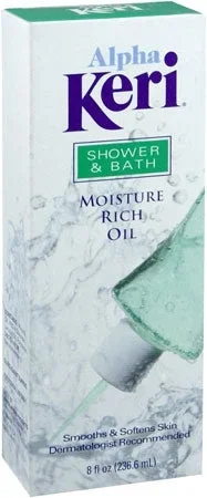 Novartis Alpha Keri Bath Oil 8 oz. Bottle Scented Liquid – 67211008