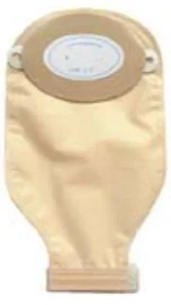 Nu-Hope Laboratories Nu-Flex Nu-Comfort Ostomy Pouch Two-Piece System 1-1/8 to 2 Inch Stoma Drainable Oval B, Convex, Trim To Fit – 40-7544-C