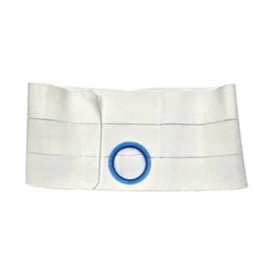 Nu-Hope Support Belt, Original Flat Panel, 4” Stoma, 6″ Wide, Left, 1″ From Bottom, 2XL (47″ to 52″ Waist)