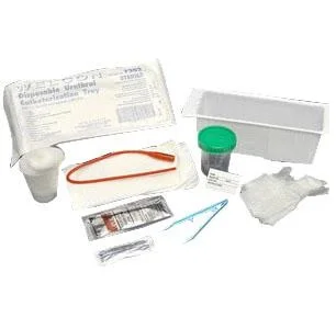 Nurse Assist Inc Female Urethral Catheter Kit, 8Fr, 25/cs