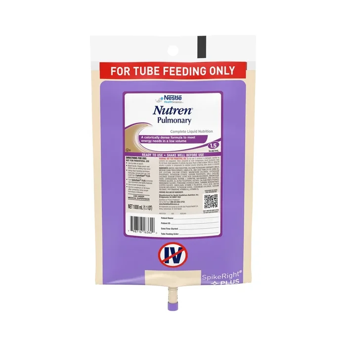 Nutren Pulmonary Complete Nutrition Formula 1 Each, Unflavored