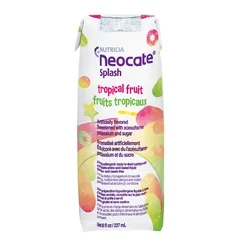 Nutricia Pediatric Oral Supplement Neocate Splash Tropical Fruit 237 mL Carton Ready to Use, 27/CS