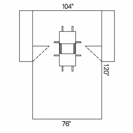 O&M Halyard Inc Abdominal Drape Laparoscopic / Cholecystectomy Drape 104 W X 76 W X 120 L Inch Sterile – 89229