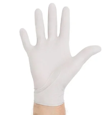 O&M Halyard Inc Exam Glove NonSterile Nitrile Extended Cuff Length Textured Fingertips Gray