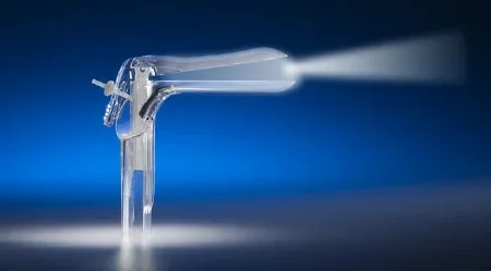 OBP Medical ER-SPEC Vaginal Speculum Sterile Acrylic Large Side Open Disposable Built-In Light Source – C020320