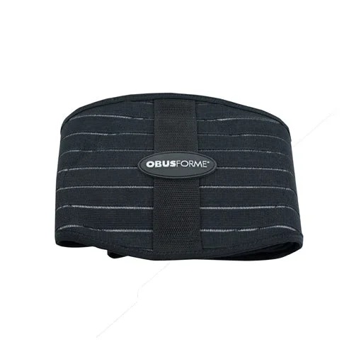 ObusForme Male Back Belt Small/Medium Black