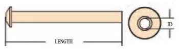 Olympus America Inc Ear Ventilation Tube Straight 0.89 mm Inner Diameter – 140034