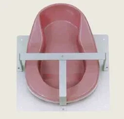 Omnimed Beam Bedpan Rack, Single Aluminum, 12 X 14 Inch – 303512