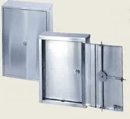 Omnimed Beam Narcotic Cabinet Wall Mount Stainless Steel Without Shelf Double Key Lock – 181502
