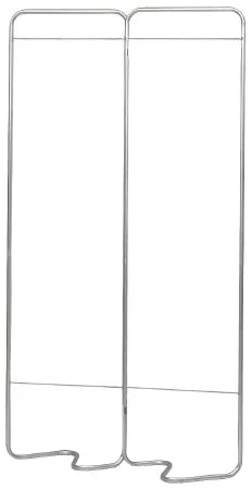 Omnimed Beamatic Privacy Screen Frame Folding 2-Panel Aluminum – 153052