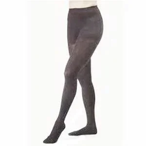 Opaque Women’s Waist-High Moderate Compression Pantyhose Medium, Black