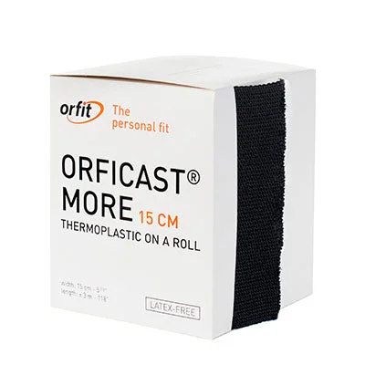 Orficast More Thermoplastic Tape, 6″ x 9′, Black, Case of 6 – 24-5615-6