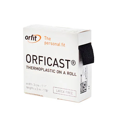 Orficast Thermoplastic Tape, 1″ x 9′, Black – 24-5602-1