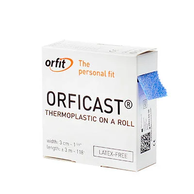 Orficast Thermoplastic Tape, 1″ x 9′, Blue, Case of 12 – 24-5600-12