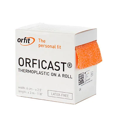 Orficast Thermoplastic Tape, 2″ x 9′, Orange – 24-5604-1