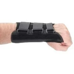 Ossur Form Fit Wrist Brace Removable Palmar Stay Fabric / Lycra Lined Right Hand Large – 417077C
