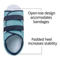 Ossur Mesh Top Post-Op Shoe Ossur Medium Female Blue, 1/EA - Image 3