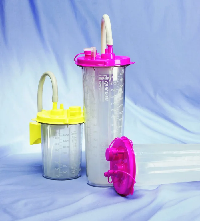 Outer Suction Canister Liner Quick-Fit™ 3000 mL Pour Lid