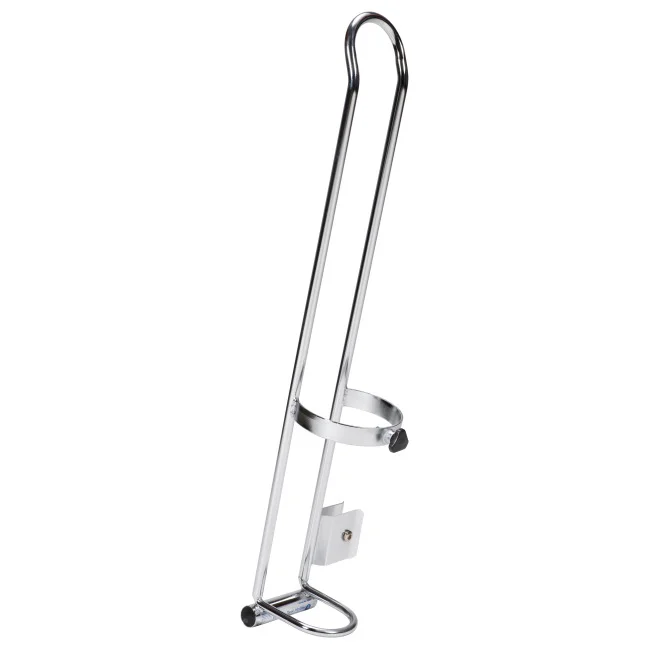 Oxygen Tank Holder Wheelchair Mount, Silver, 1pc/cs