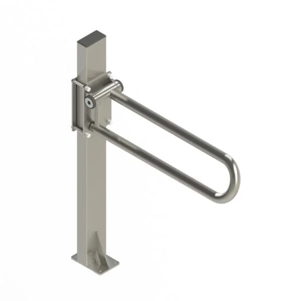 P.T. Rail™ Floor Mast, Brushed Stainless – PT-WRM-SS