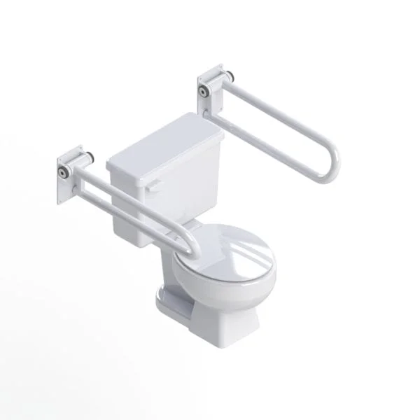 P.T. Rail™, Hinged 32″ Length, Right Side, White – PT-WR32R-PCW