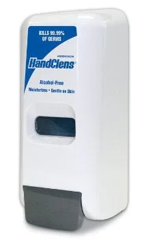 Pacific World Corporation HandClens Hand Hygiene Dispenser White Plastic Manual 1000 mL Wall Mount – 10723