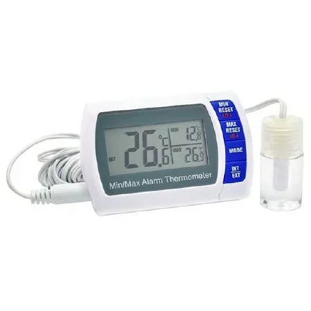 PANTek Technologies LLC Digital Thermometer Fahrenheit / Celsius -58° to 158°F (-50° to 70°C) Internal Sensor / External Probe Multiple Mounting Options Battery Operated – ACC850AMB