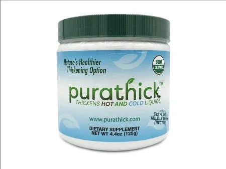 Parapharma Tech Beverage Thickener Purathick 4.4 Oz. Container Jar Unflavored Powder Consistency Varies By Preparation – GEL-PUR-001