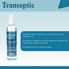 Parker Labs Instrument Detergent Transeptic Liquid RTU 250 mL Spray Bottle Unscented, 12/BX - Image 2