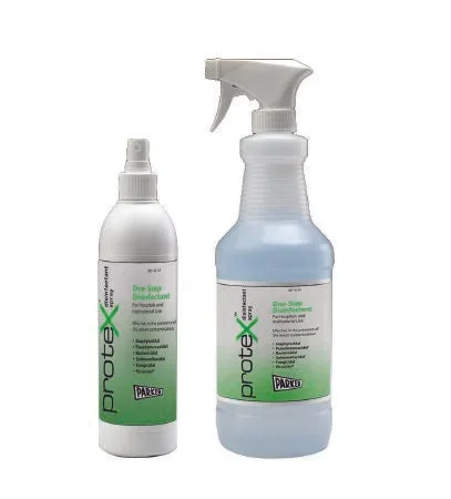 Parker Labs Protex Surface Disinfectant Cleaner Broad Spectrum Liquid 12 oz. Bottle Lemon Scent – 42-12