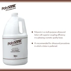 Parker Labs Ultrasound Lotion Polysonic Multi-Purpose 3.8 Liter (1 Gallon) Dispenser Bottle, 4 EA/CS - Image 2