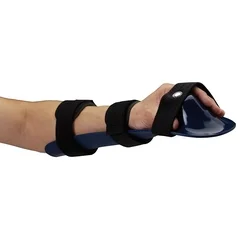 Patterson Medical Neutral Position Hand Orthosis Rolyan® Kydex Kydex® / Volara® Left Hand Black Large, 1/EA