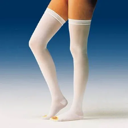 Patterson Medical Supply JOBST Anti-Em/GPT Anti-embolism Stockings Thigh High 2X-Large / Regular Open Toe – 55989605
