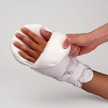 Patterson Medical Supply Posey Peek-A-Boo Hand Control Mitt One Size Fits Most Without Straps Hook and Loop Closure – 550052