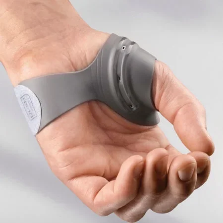 Patterson Medical Supply Push MetaGrip Thumb Brace Push MetaGrip Left Hand Gray Size 1 – 81622398