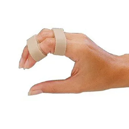 Patterson Medical Supply Rolyan Buddy Strap Finger Splint Buddy Strap Beige One Size Fits Most – A3171