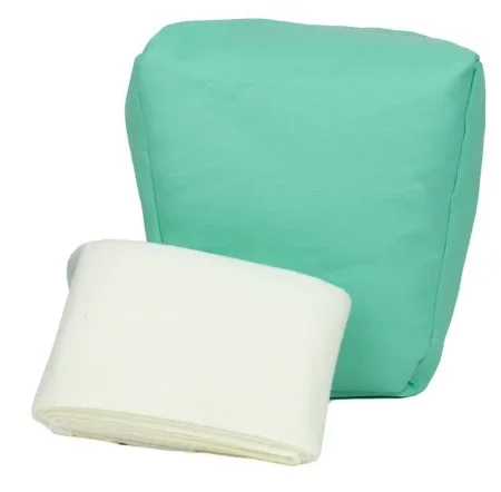 Patterson Medical Supply Rolyan Hip Abduction Cushion 7 W X 8 D X 5 H Inch Bead-Filled Hook and Loop Fastening – 81545052