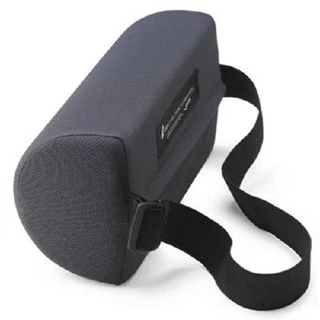 Patterson Medical Supply The Original McKenzie D-Section Lumbar Positioning Roll 5-1/2 W X 5 D X 12 H Inch Foam Strap Fastening – 6676