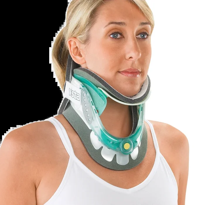Patterson Medical Supply Vista Cervical Collar Adult Universal Two Piece Adjustable – 81527423