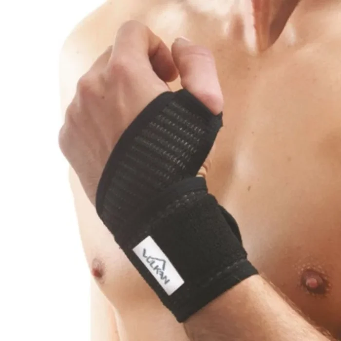 Patterson Medical Vulkan Advanced Elastic Wrist Supports – Black